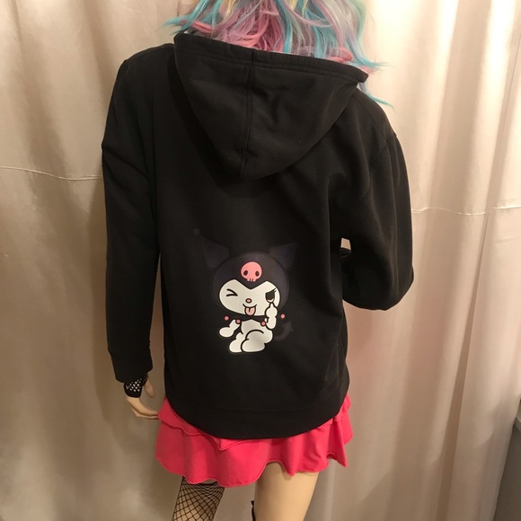 Adorable y2k hoodie crop top and necklace set🤩❤️ - Picture 12 of 17